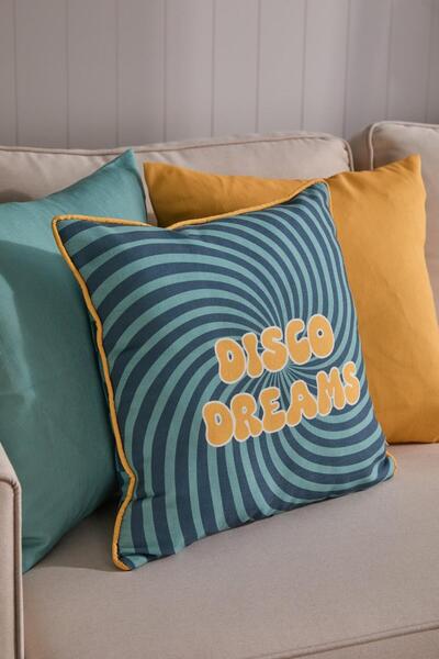 Vanilla Home Σετ με 3 καλύμματα μαξιλαριών ριχτάρι RetroPulse