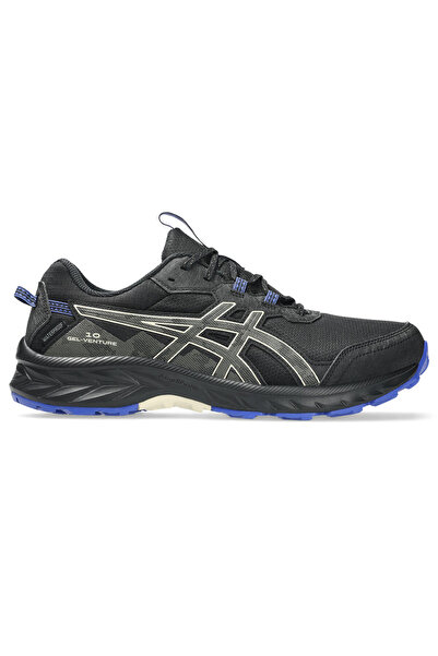 Asics GEL-VENTURE 10 WATERPROOF Erkek Siyah Beyaz Outdoor Koşu Ayakkabısı 1011B965-002