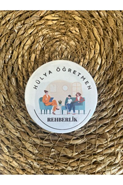 imzatasarım Öğretmen Rozet - Arma - Öğretmenler Günü - Ders Öğretmen Rozet Ya...