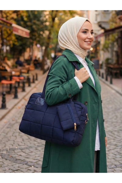 MRB Large Size Soft Cloth Women's Shoulder Bag Women's Arm Bag