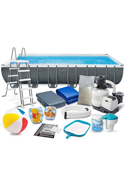 Other Basen ogrodowy stelażowy 732 x 366 x 132 cm 18w1 INTEX 26364