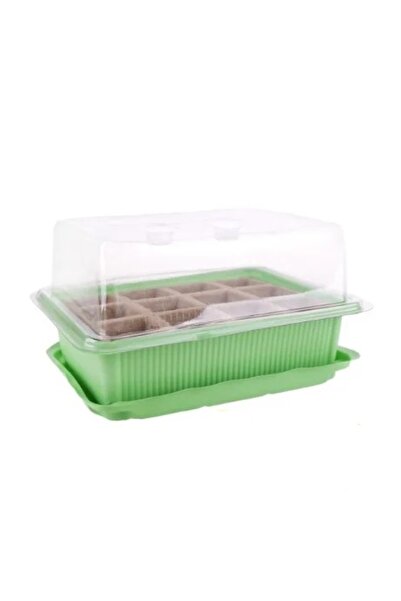 Other Ghiveci cu răsaduri cu efect de seră, 12 găuri, 19x14 cm