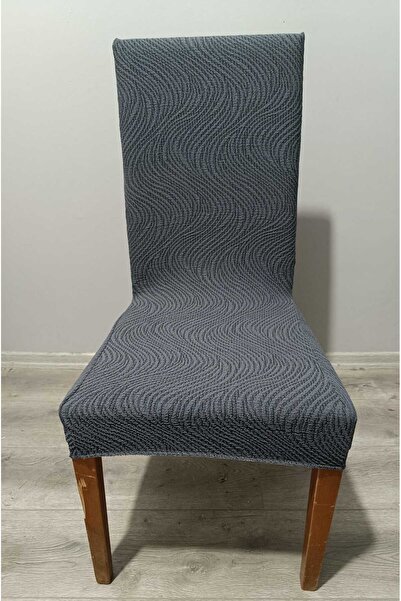 BASHTUGH TİCARET Chair Cover Stretchable Elastic Quality Washable Jacquard Fa...