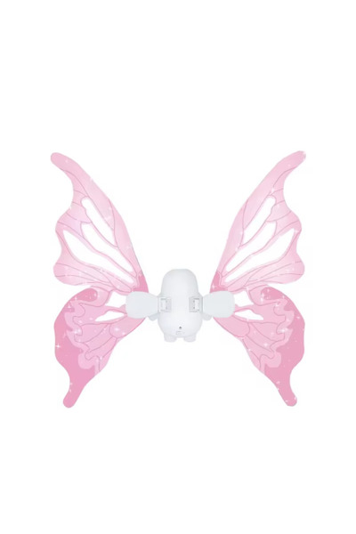 Toybox Electric Fairy Wings for Girls, Light Up Moving Butterfly Wings with LED Lights and Music,Toy for Ki