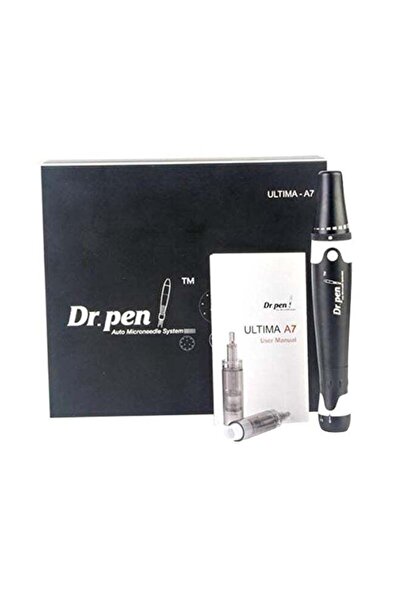 Dr.Pen Electric Derma Pen Stamp Auto Micro-Needle Skin Care Anti-Aging Black/White 20cm
