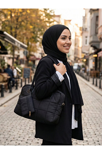 MRB Large Size Soft Cloth Women's Shoulder Bag Women's Arm Bag