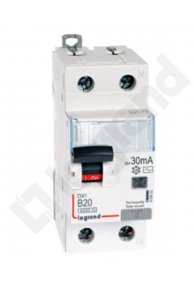 Legrand Differential circuit breaker 2P 20A B 0.03A type AC P312 DX3 410922