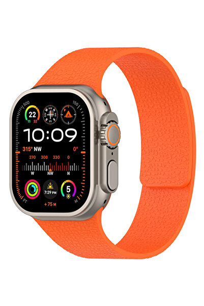 SaudiLuxe Hub Magnetic Silicone Strap for Apple watch Band 38mm 40mm 41mm S10 correas Bracelet iWatch Series11