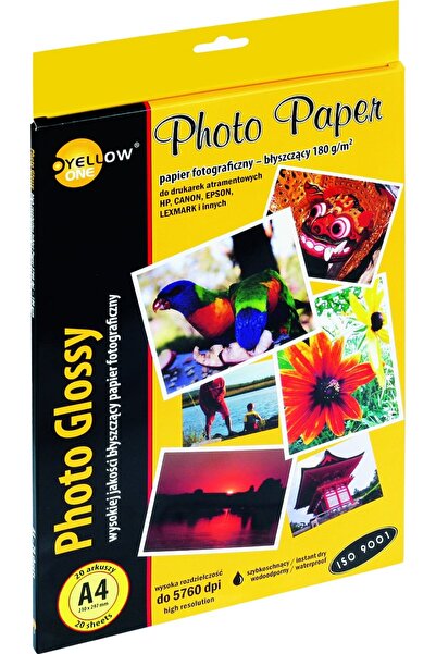 Other Hârtie foto lucioasă A4 180g Galben (4G180)