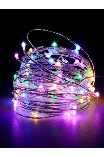 ROVERIM Instalatie de Craciun Tip Liniar, 8 Jocuri de Lumini, Fir Cupru, 30 m 300 LED -uri, Multicolor