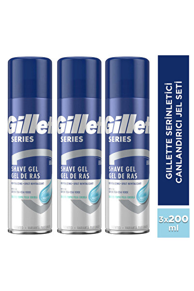 Gillette Serinletici Canlandırıcı Jel 200ml x3