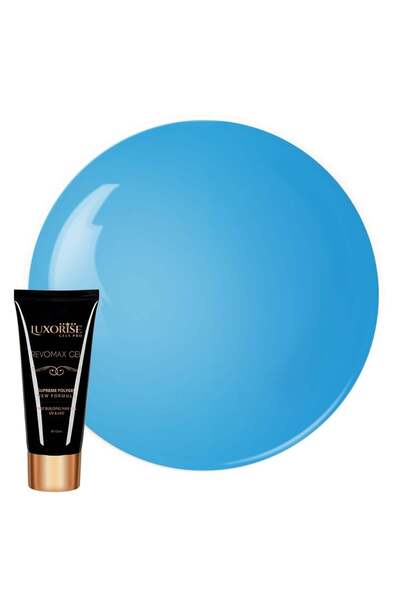 LUXORISE Polygel REVOMAX GEL Neon Ανοιχτό Μπλε, 15ml