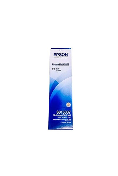 EPSON خرطوشة شريط القماش الأسود LQ-590 (S015337)