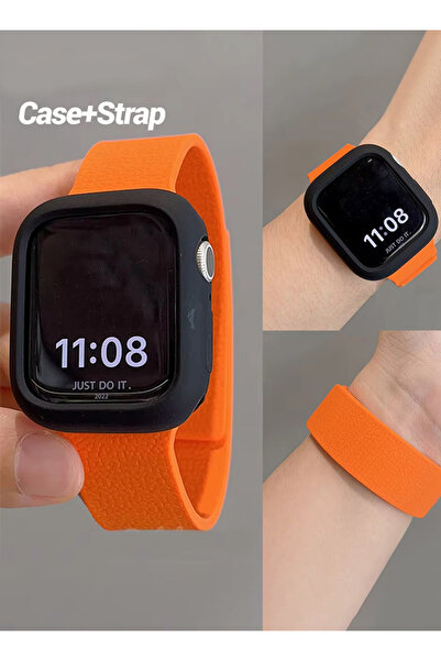 SaudiLuxe Hub Magnetic Silicone Strap for Apple watch Band 38mm 40mm 41mm S10 correas Bracelet iWatch Series11