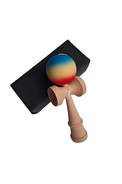 NO BRAND Wooden Kendama, interactive toy, for developing coordination, 5 years