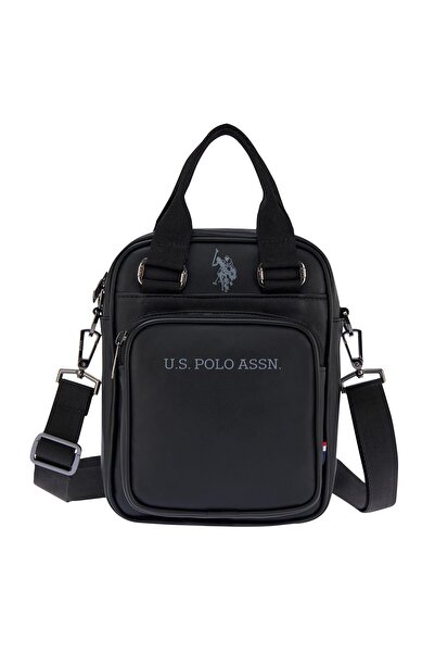U.S. Polo Assn. Logo Detaylı Siyah Erkek Postacı Çantası PLCPR25037