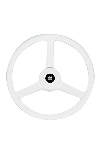 TNG Outdoor 3-spoke plastic steering wheel, White