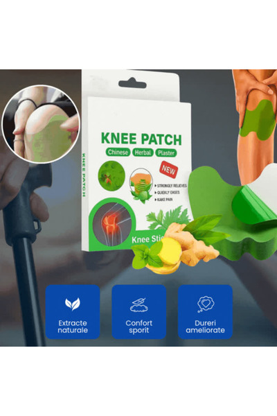 OferteTop Set of 50 Patches for Knees, Back and Joints with Plant Extracts