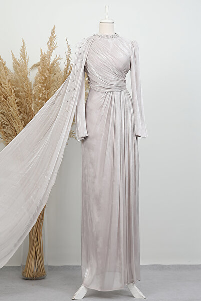 Lamia Giyim İlkin Yoryo Abiye Bej