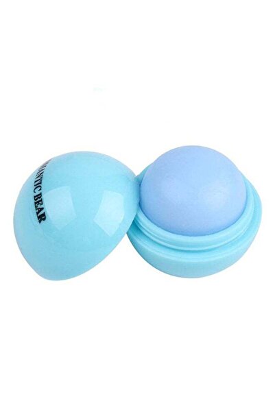 Romantic Bear مرطب شفاه على شكل كرة باللون الأزرق