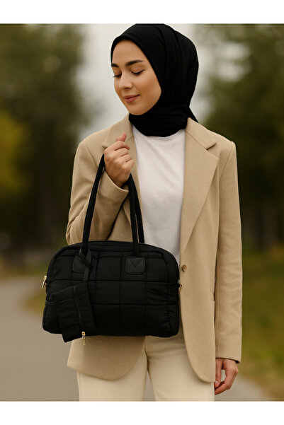 MRB Large Size Soft Cloth Women's Shoulder Bag Women's Arm Bag