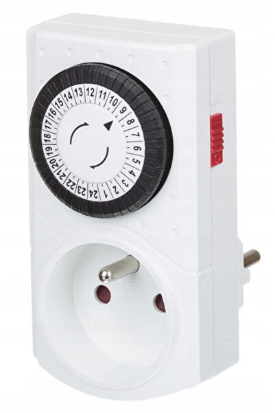 Other Cronometru mecanic, alb, 24 de ore, 48 de programe