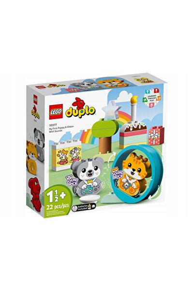 Other LEGO Duplo 10977 Cățelușul meu Tort Lumânare Pisicuță