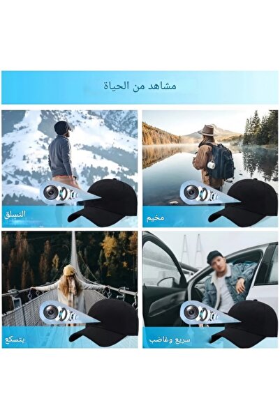 Electronic SPY Hat night vision Mini wireless WiFi cam, 1080P HD, security surveillance