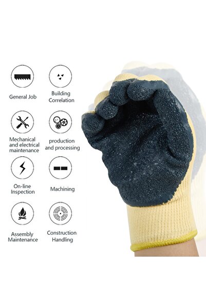 OEM 400V High Voltage Resistant Gloves Insulated Electrician Gloves，Flame Retardant Work Gloves