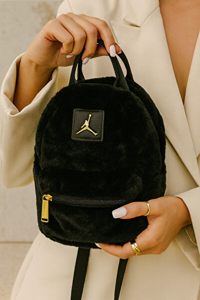 JORDAN Black Mini Backpack