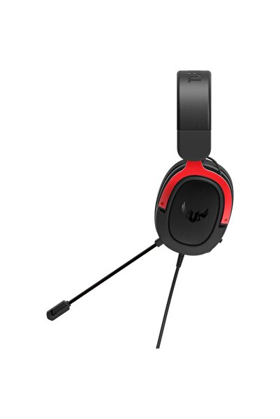 ASUS TUF H3 Gaming Headset, 7.1 Surround, Multiplatform, Black/Red