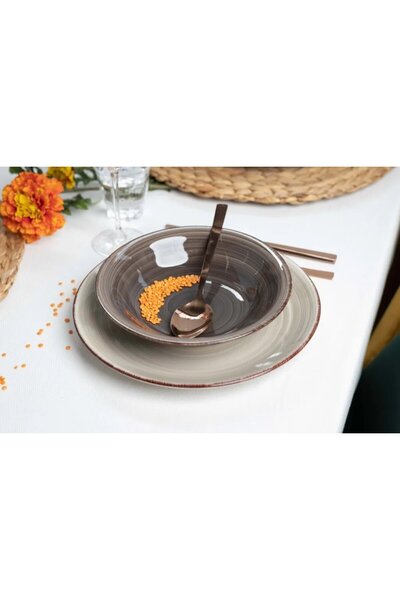 Tavola Zanzibar dining plate set 18 pcs