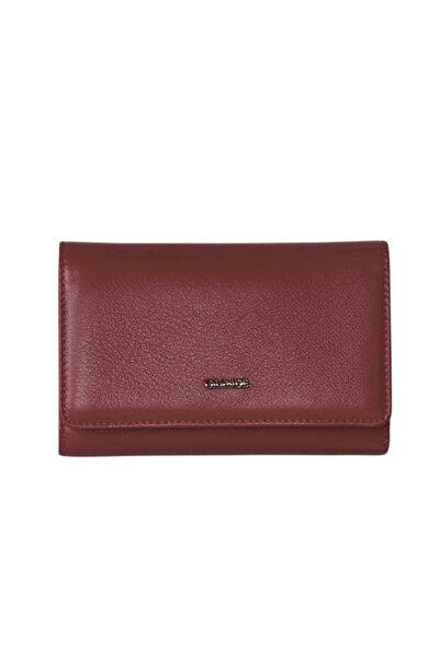 MFT Leather Design Genuine Leather Wallet – Grande 2628 Claret Red