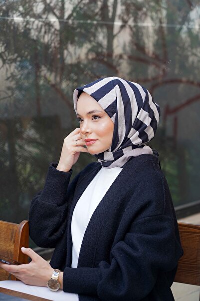 Akel Ανοιξιάτικο κασκόλ Νέο μοτίβο Χρώμα εκκίνησης-1