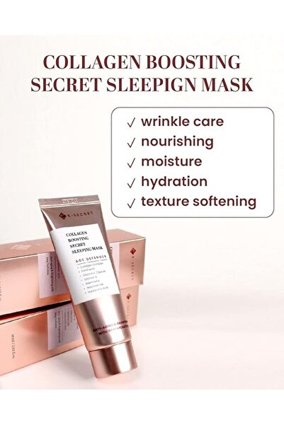 KSECRET K-secret Seoul 1988 K-SECRET Collagen Boosting Secret Sleeping Mask