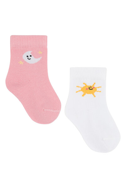 Miny Center Patterned Socket Socks