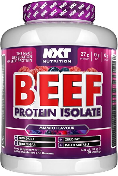 NXT Nutrition Beef Protein Isolate Powder - 1.8 kg - Mmmto Flavor