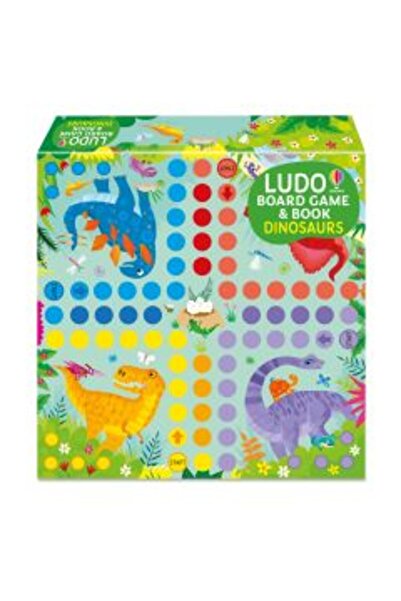 Usborne Ludo Board Game Dinosaurs