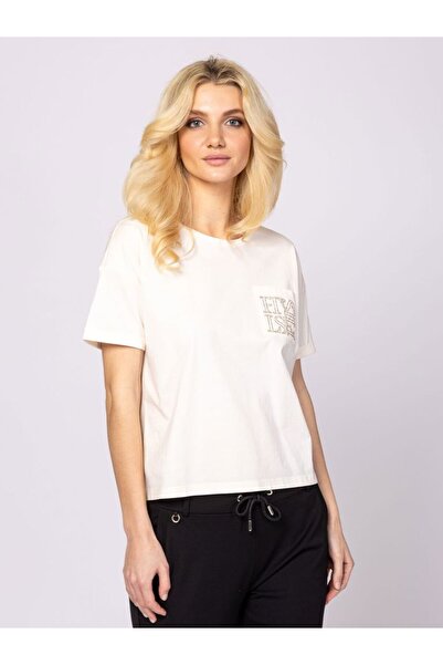 Heavy Tools Women's T-shirt MIRIN IVORY M