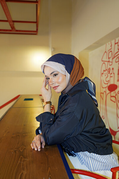 Akel Ανοιξιάτικο κασκόλ Νέο μοτίβο έναρξης χρωματισμού-3