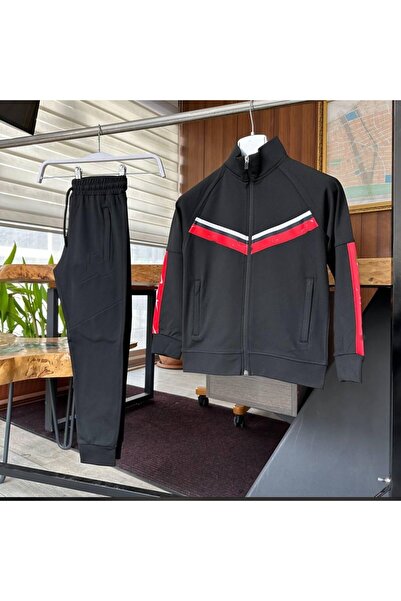 ESKİŞEHİR YUMURCAK Children's Diver Fabric Bottom Top Tracksuit Set