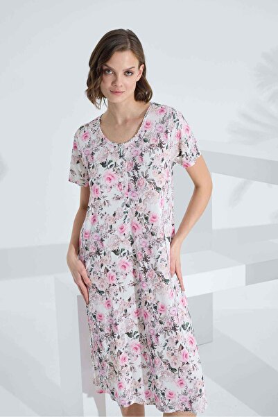 Etoile Бамбукова літня сукня з короткими рукавами для жінок 72234