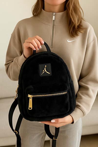 JORDAN Black Mini Backpack