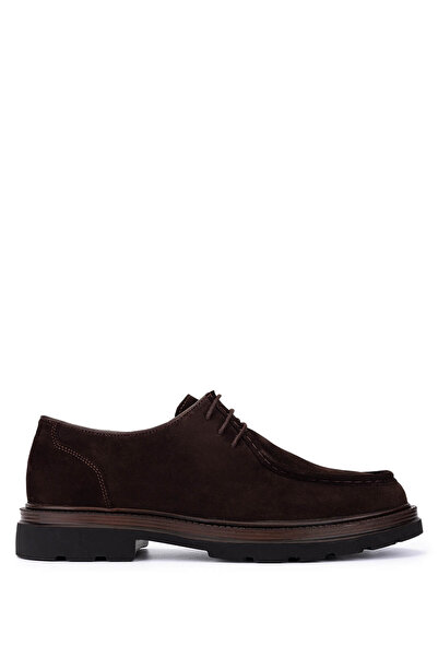 Tamer Tanca Men's Brown Suede Casual Shoes