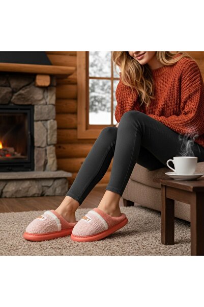 OEM Fluffy, warm and relaxing house slippers, comfortable slippers, for women, L709