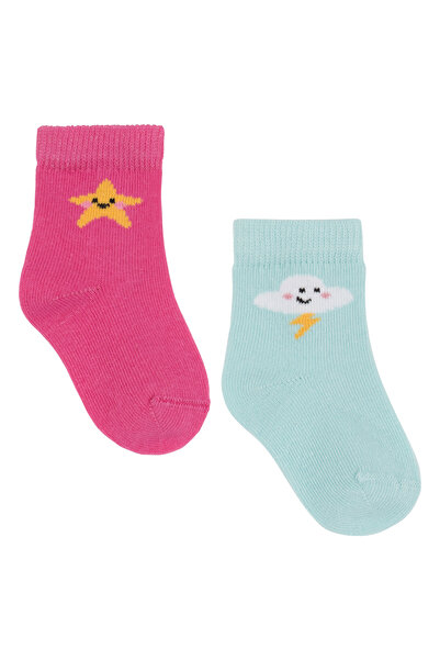 Miny Center Patterned Socket Socks