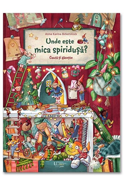 Editura Univers Enciclopedic Junior Where is the little elf? Search and find,...