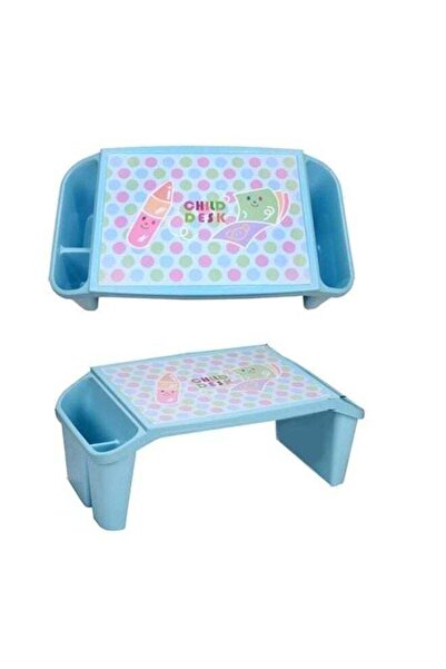 Türkiye Multi-Purpose Study Desk Blue/Pink/Green