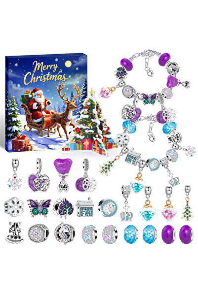 OEM Christmas calendar blind box, keychain acrylic