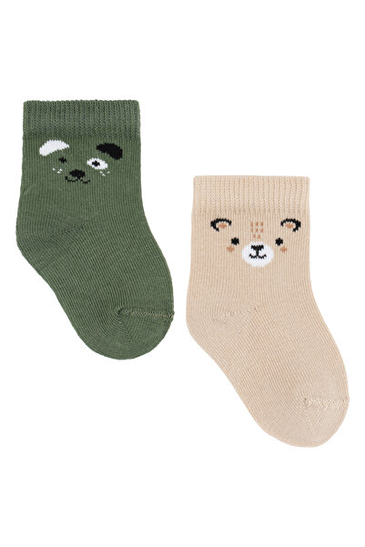 Miny Center Patterned Socket Socks